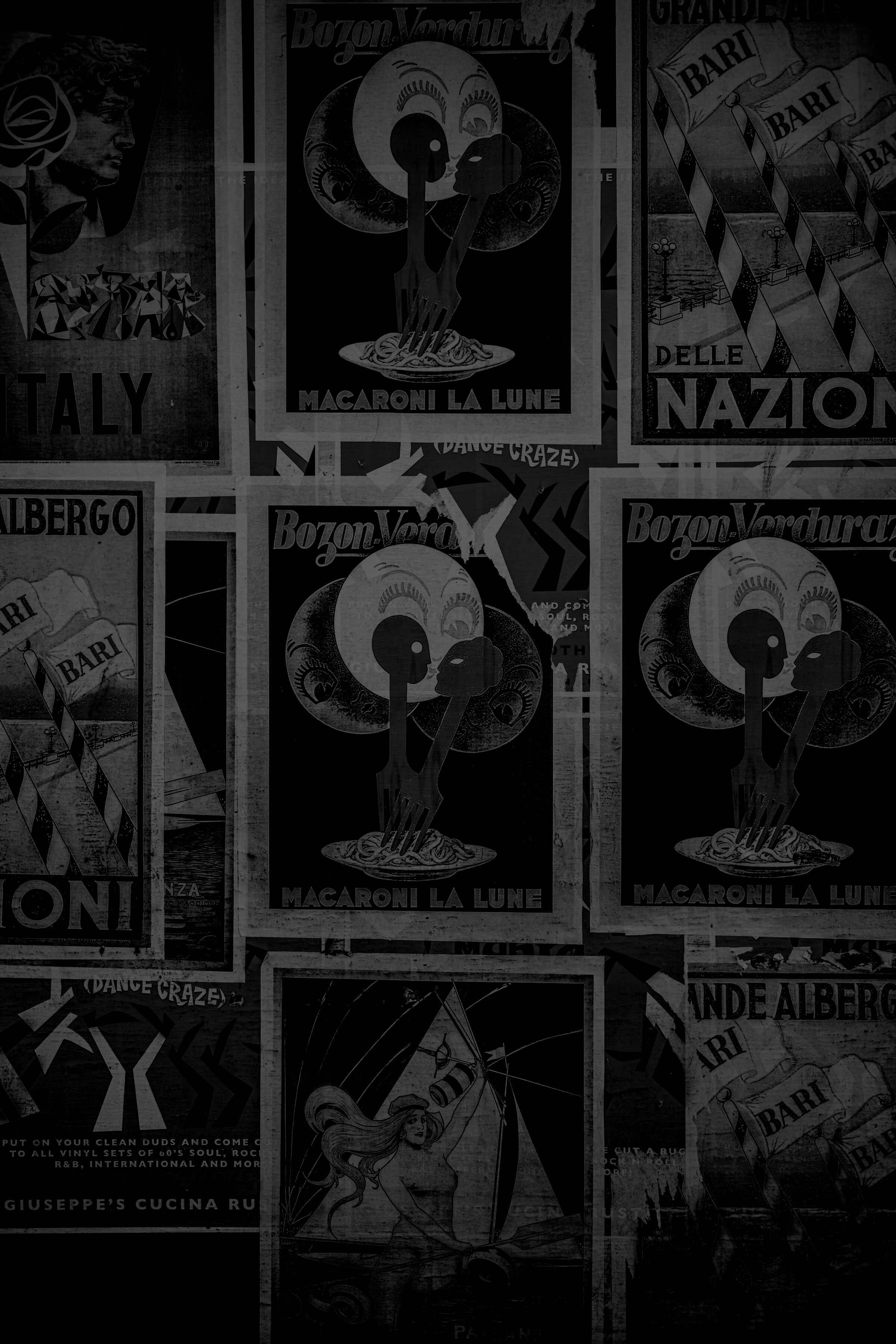 Assorted Paper Posters